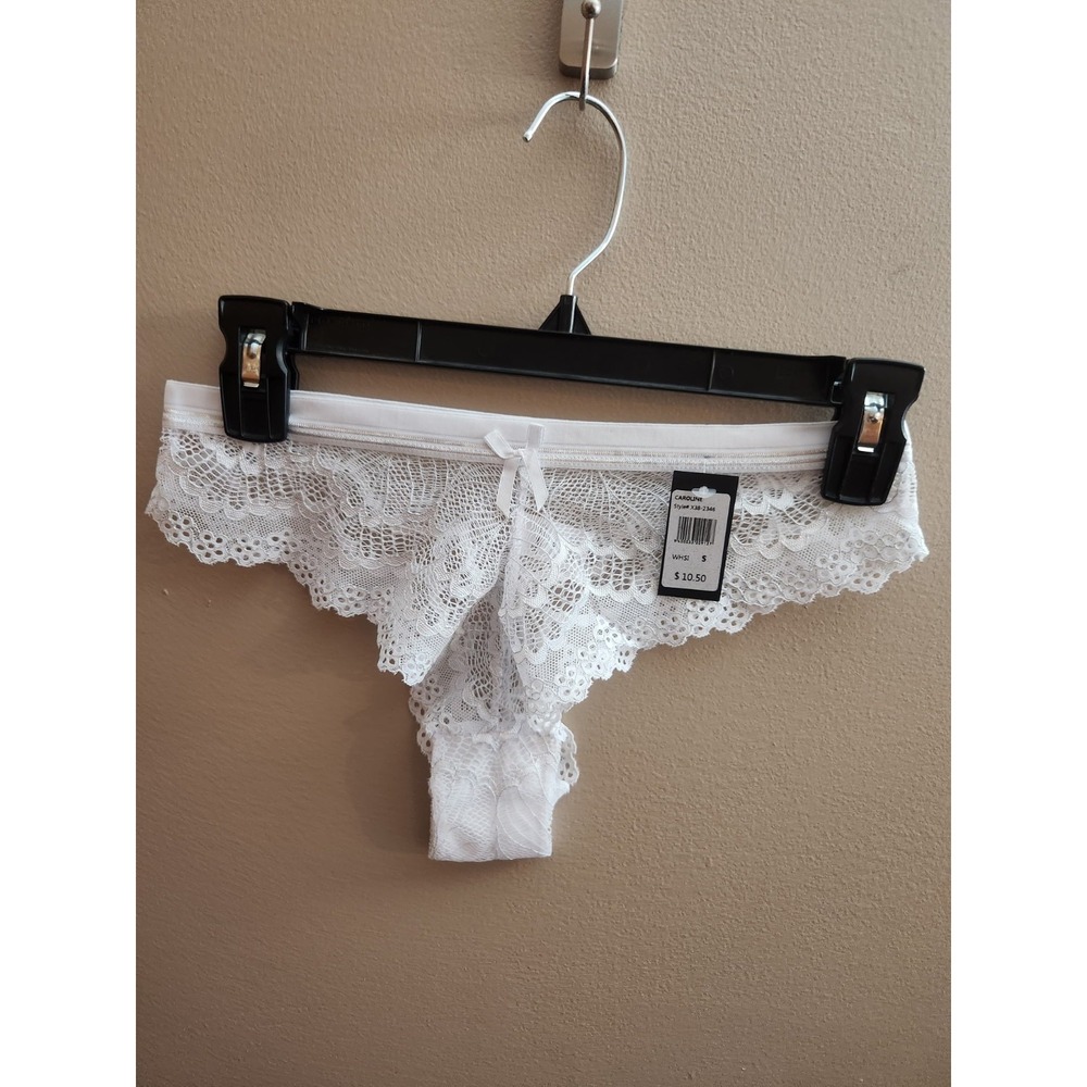Fredericks of Hollywood Caroline Lace Thing Underwear Size S NEW